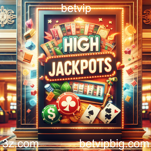 A Emoção dos Jackpots Altos no Betvip